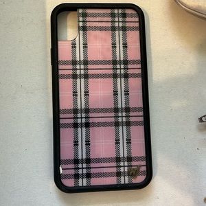 Wildflower plaid case